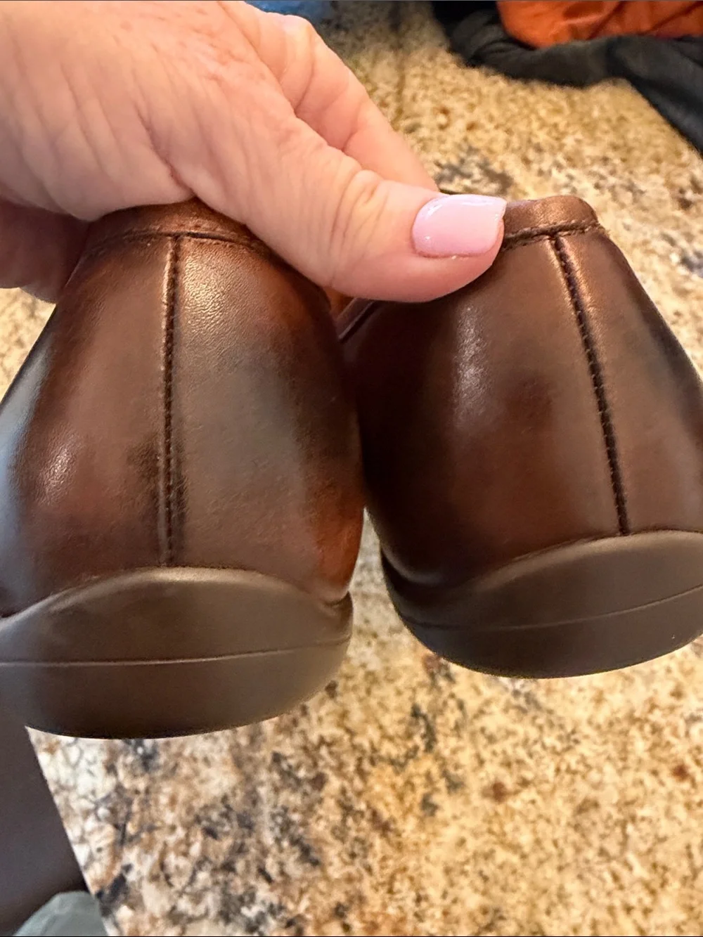 Allen Edmonds Lake Como Chestnut Brown Leather Penny Loafers